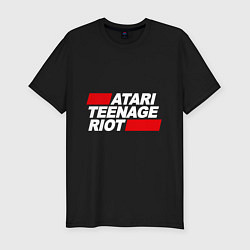 Футболка slim-fit Atari Teenage Riot, цвет: черный