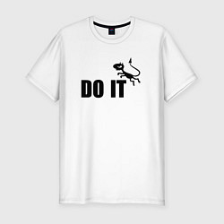 Футболка slim-fit Disenchantment Do it, цвет: белый