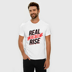 Футболка slim-fit Real Rise, цвет: белый — фото 2