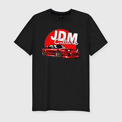 Футболка slim-fit JDM Culture, цвет: черный