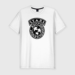 Футболка slim-fit STARS RACCOON CITY, цвет: белый