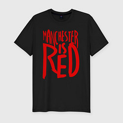 Футболка slim-fit Manchester is Red, цвет: черный
