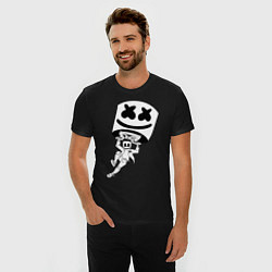 Футболка slim-fit Marshmello King, цвет: черный — фото 2