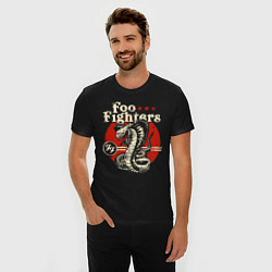 Футболка slim-fit Foo Fighters: FF Snake, цвет: черный — фото 2