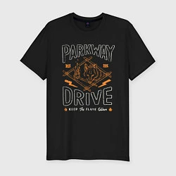Мужская slim-футболка Parkway Drive: Keep the flame alive