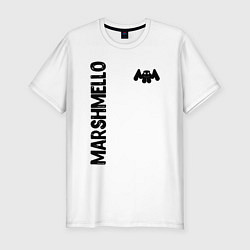 Мужская slim-футболка Marshmello Style