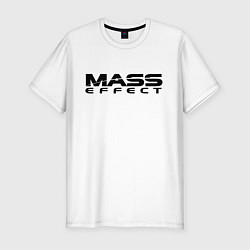 Футболка slim-fit MASS EFFECT, цвет: белый