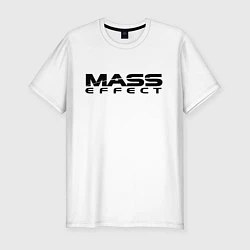 Футболка slim-fit MASS EFFECT, цвет: белый