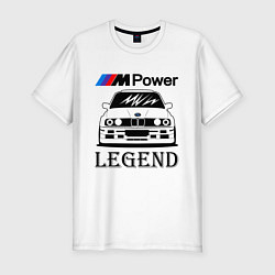 Футболка slim-fit BMW Power LEGEND, цвет: белый