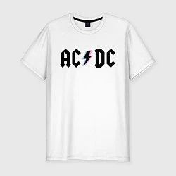 Мужская slim-футболка AC/DC