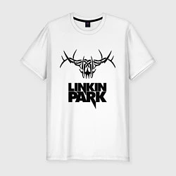 Футболка slim-fit Linkin Park: Deer, цвет: белый