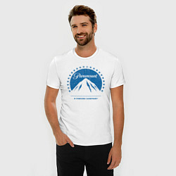 Футболка slim-fit Paramount Pictures, цвет: белый — фото 2