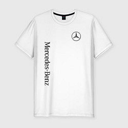 Футболка slim-fit MERCEDES-BENZ, цвет: белый