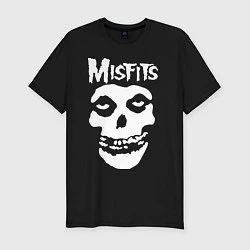 Мужская slim-футболка Misfits