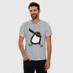 Футболка slim-fit DAB Pinguin, цвет: меланж — фото 2