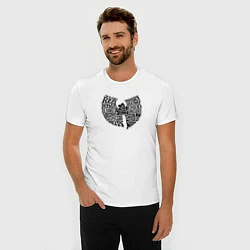 Футболка slim-fit WU TANG CLAN, цвет: белый — фото 2