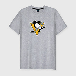 Футболка slim-fit Pittsburgh Penguins: Evgeni Malkin, цвет: меланж