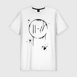 Мужская slim-футболка TWENTY ONE PILOTS TOP