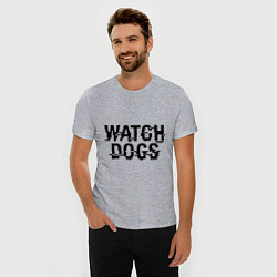 Футболка slim-fit Watch Dogs, цвет: меланж — фото 2