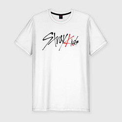 Мужская slim-футболка STRAY KIDS BANGCHAN
