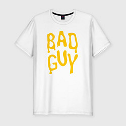 Футболка slim-fit Bad Guy, цвет: белый