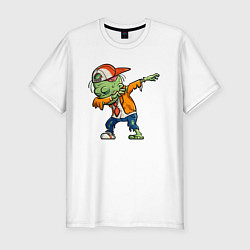 Футболка slim-fit HALLOWEEN DAB, цвет: белый