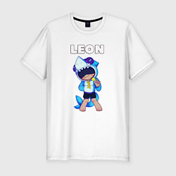 Футболка slim-fit Brawl Stars LEON, цвет: белый