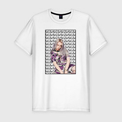 Футболка slim-fit Billie Eilish, цвет: белый