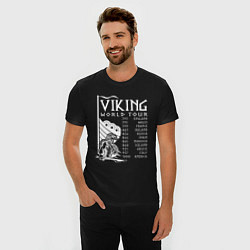 Футболка slim-fit Viking world tour, цвет: черный — фото 2