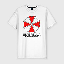 Футболка slim-fit UMBRELLA CORP, цвет: белый