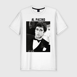 Мужская slim-футболка Аль Пачино