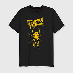 Футболка slim-fit My Chemical Romance spider, цвет: черный