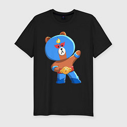 Футболка slim-fit BRAWL STARS EL BROWN, цвет: черный