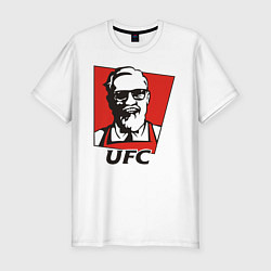 Футболка slim-fit UFC, цвет: белый