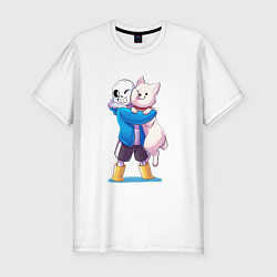 Футболка slim-fit UNDERTALE, цвет: белый