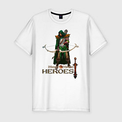 Мужская slim-футболка Heroes of Might and Magic