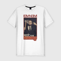 Футболка slim-fit Eminem MTBMB, цвет: белый