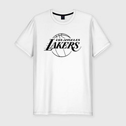 Футболка slim-fit LA LAKERS, цвет: белый