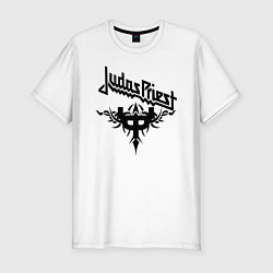 Футболка slim-fit Judas priest, цвет: белый