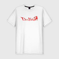 Футболка slim-fit DEVIL MAY CRY DMC, цвет: белый