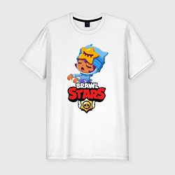 Футболка slim-fit BRAWL STARS SANDY, цвет: белый