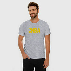 Футболка slim-fit NBA GOLD, цвет: меланж — фото 2