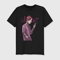 Футболка slim-fit LIL PEEP, цвет: черный