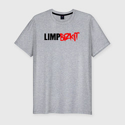 Футболка slim-fit LIMP BIZKIT, цвет: меланж