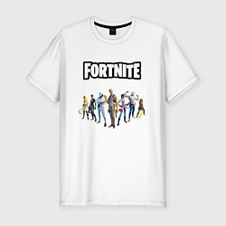 Футболка slim-fit Fortnite 2 глава 2 часть, цвет: белый