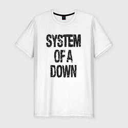 Мужская slim-футболка System of a down