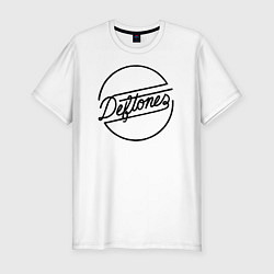 Футболка slim-fit Deftones, цвет: белый