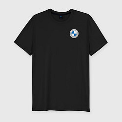 Футболка slim-fit BMW LOGO 2020, цвет: черный