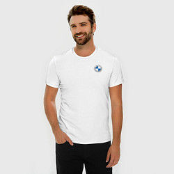 Футболка slim-fit BMW LOGO 2020, цвет: белый — фото 2