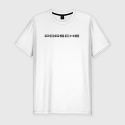 Футболка slim-fit PORSCHE, цвет: белый